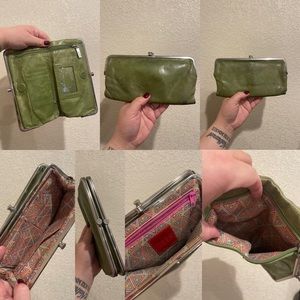 Hobo Lauren Wallet in Dark Citron! Genuine leather! Versatile clutch wallet!